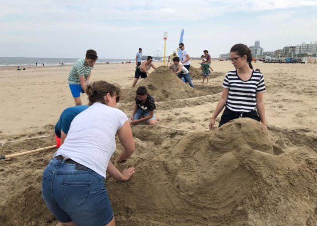 Zandsculpturen Hoek van Holland