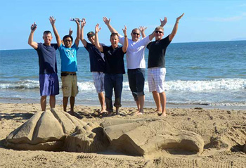 Hoek van Holland zandsculpturen